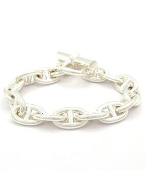 Hermes Bracelet Chaine D'ancre PM Silver 15 Pieces